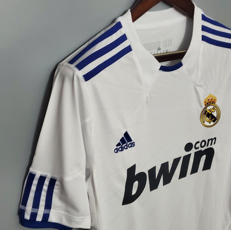 retro 10 11 real madrid home jersey