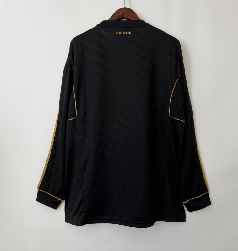 retro 11 12 real madrid away long sleeve jersey
