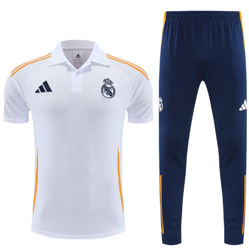 25 26 Real Madrid training suit white jacket s-2XL