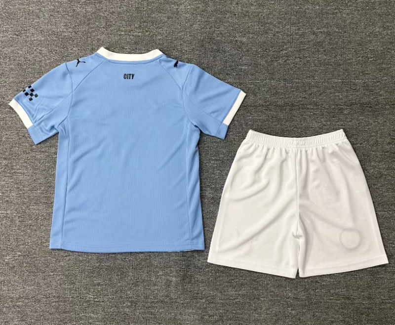 kids kit 25 26 manchester city home jersey