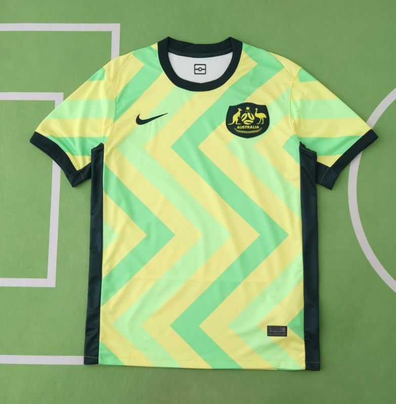 2025 Australia home jersey