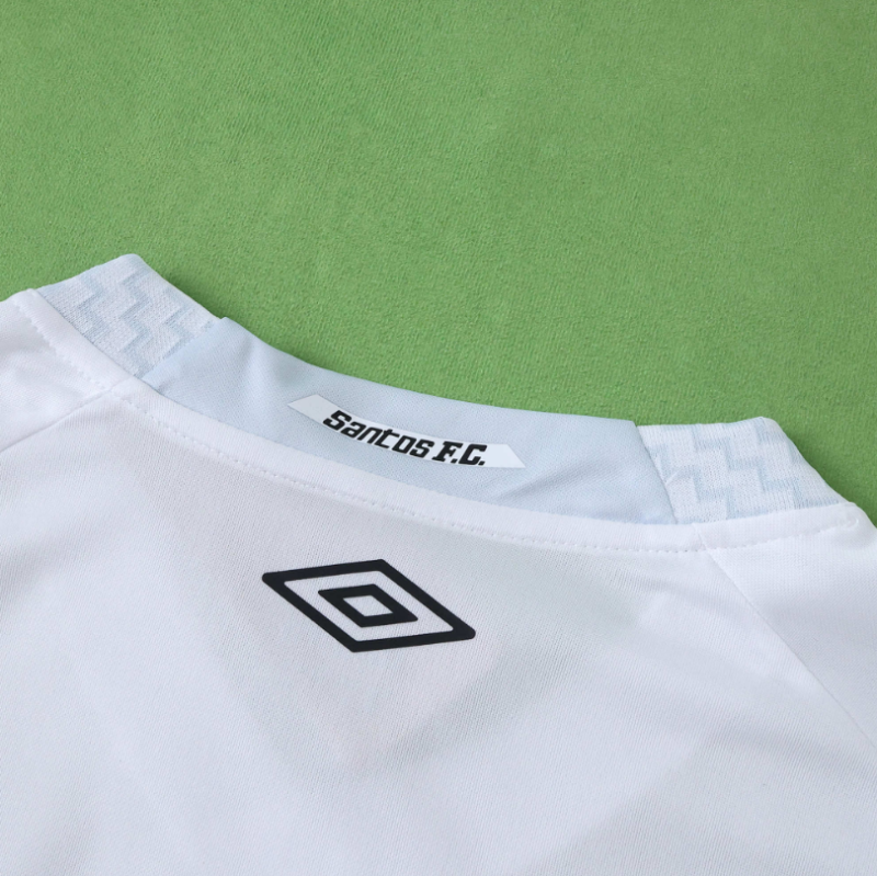 25 26 santos home soccer jersey fans version