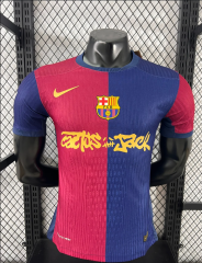 player version 25 26 Barcelona Travis Scott jersey