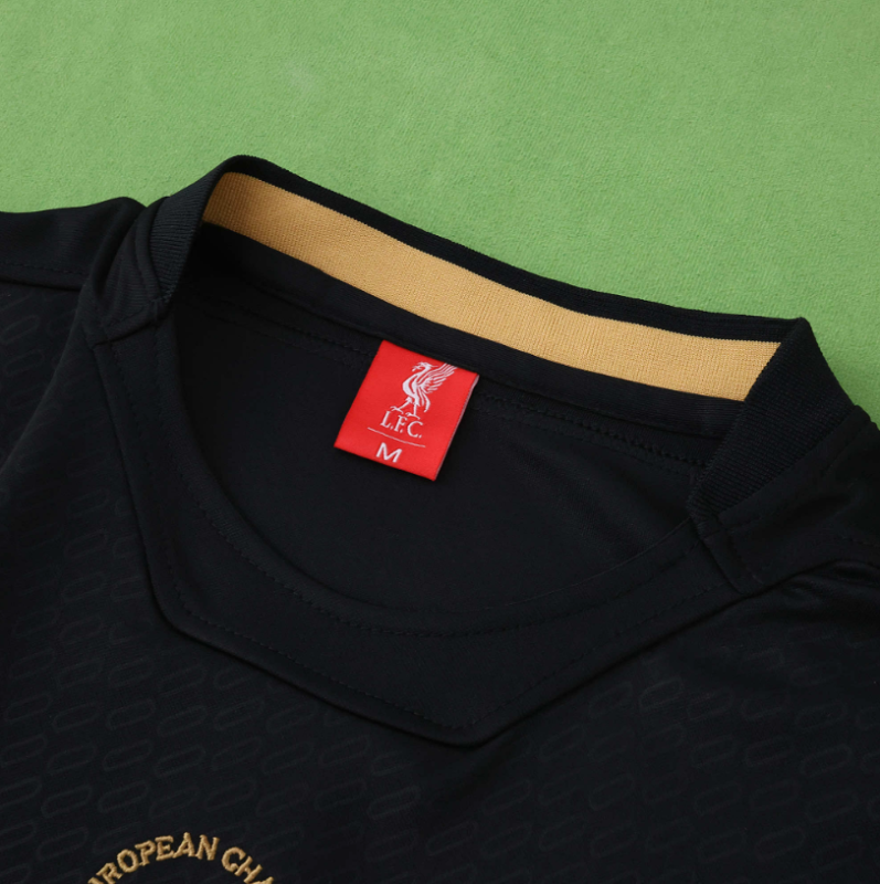 2005 Liverpool Special black Fans version soccer jersey size s-xxl