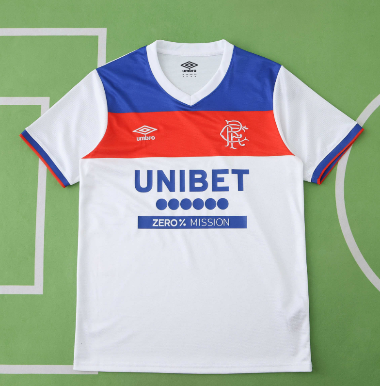 25 26 Rangers FC away jersey fans version size s-xxl