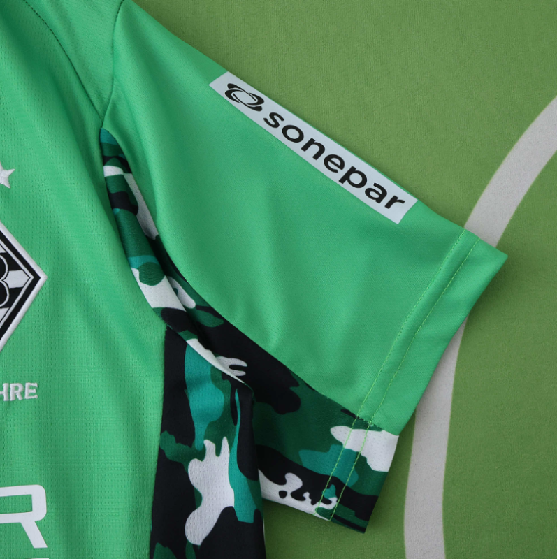 25 26 Monchengladbach away jersey fans version men size s-xxl