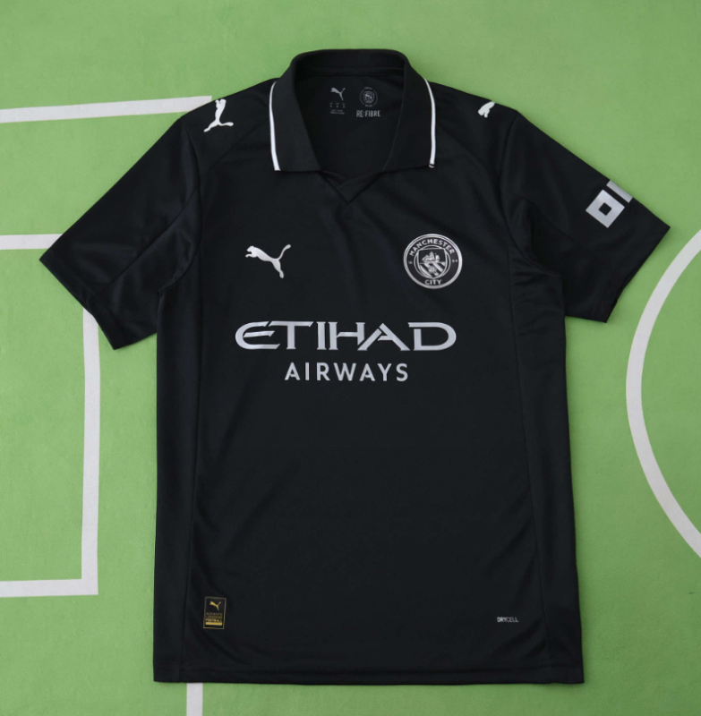 25 26 manchester city third jersey fans player men size s-xxl