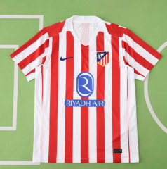25 26 Atletico Madrid home jersey fans version men size s-4xl