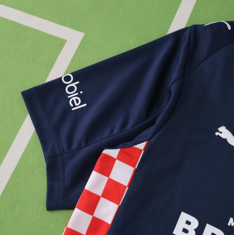 25 26 PSV Eindhoven away jersey blue men fans version size s-xxl