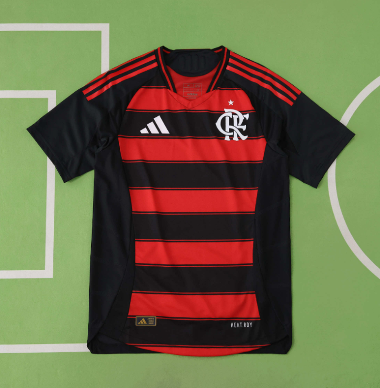 player version 2025/26 Flamengo home soccer jersey men size s-xxl
