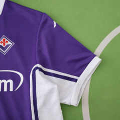 25 26 Fiorentina home jersey fans versiom men size s-xxl