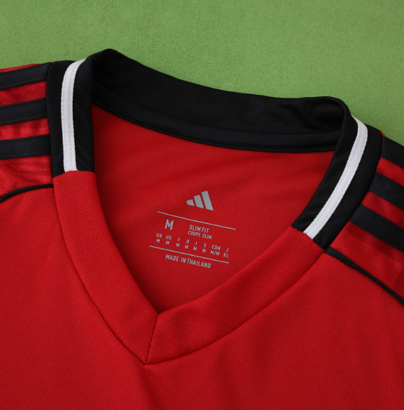 25 26 man utd home jersey fans version men size s-4xl