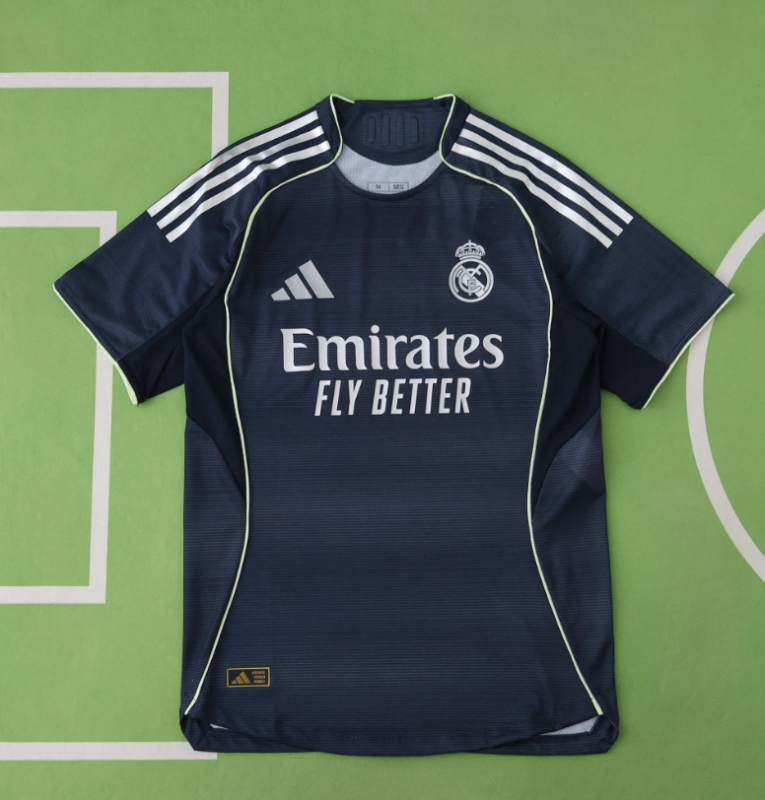 player version 25 26 real madrid away  jersey