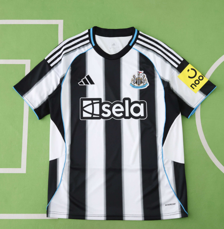 25 26 newcastle united  home jersey fans version s-4xl