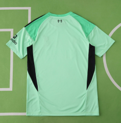 25 26 Liverpool goalkeeper Fans version soccer jersey