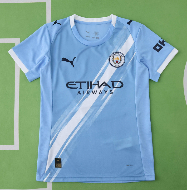 25 26 manchester city home women jersey