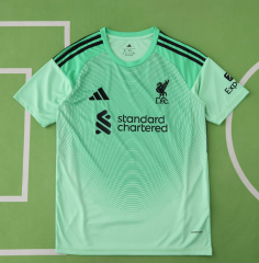 25 26 Liverpool goalkeeper Fans version soccer jersey