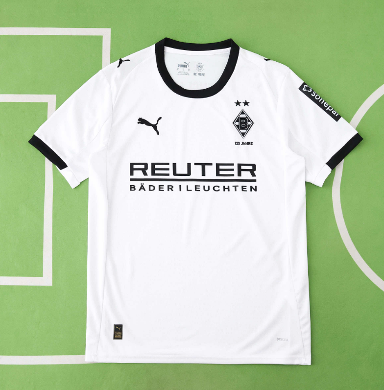 25 26 Monchengladbach home jersey