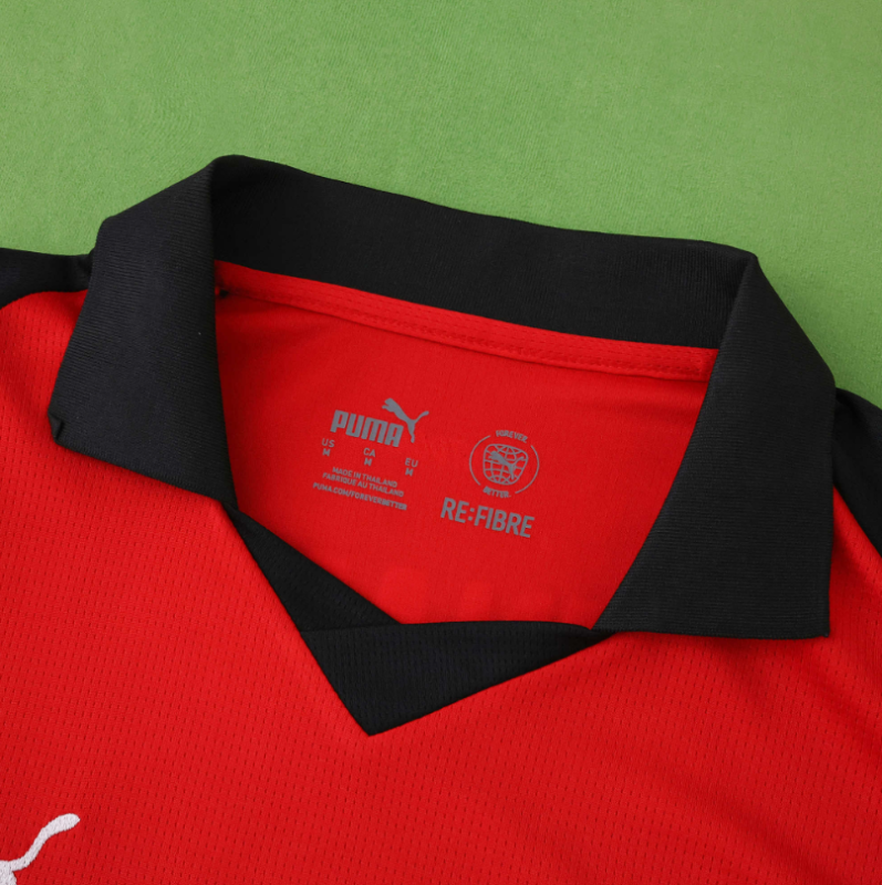 25 26 Stade Rennais home jersey