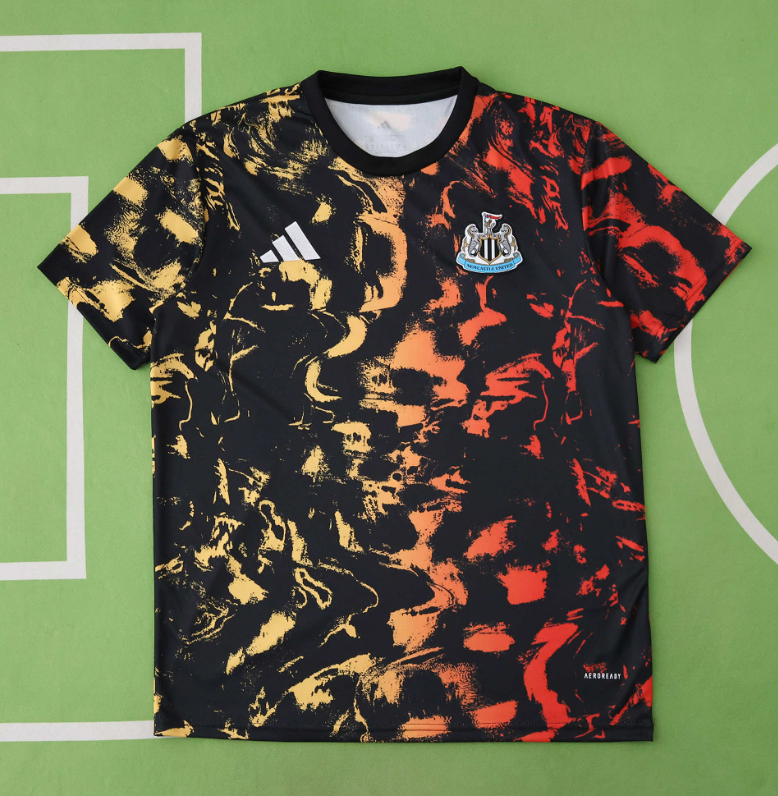 25 26 newcastle united  pre match shirt