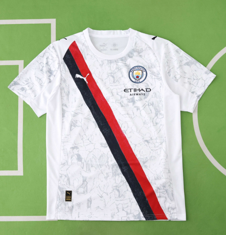 25 26 manchester city away jersey fans version men size s-4xl