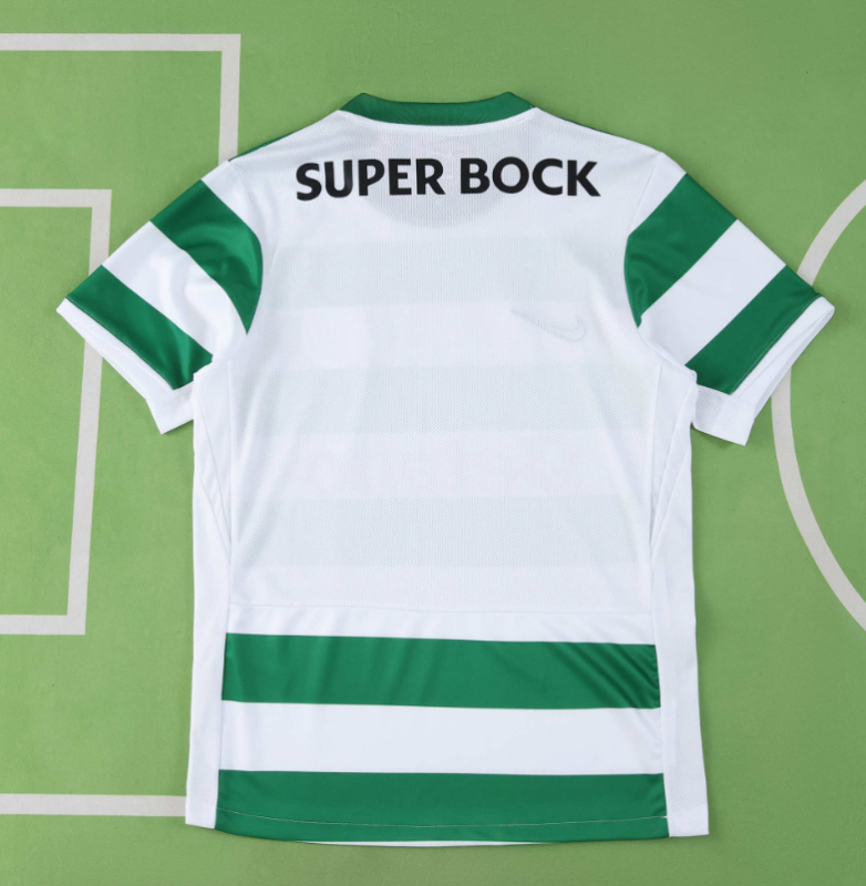 25 26 Sporting cp home jersey fans version men size s-4xl