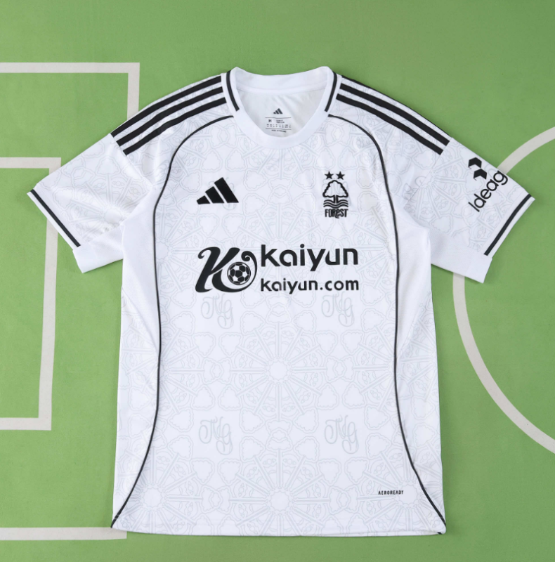 25 26 Nottingham Forest FC away jersey