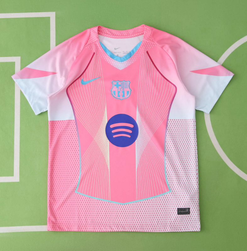25 26 Barcelona Special Edition pink jersey