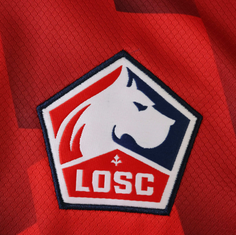25 26 Lille OSC home jersey