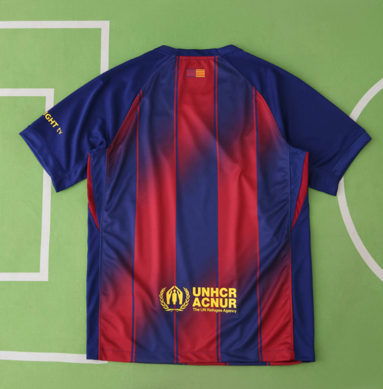 25 26 Barcelona home jersey fans version men size s-xxl