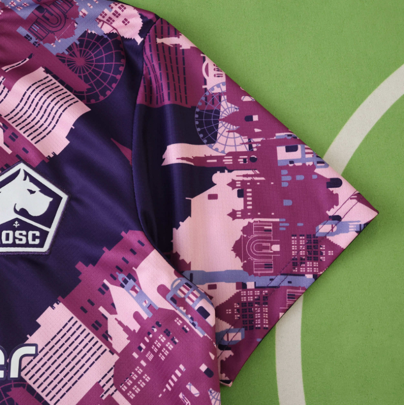 25 26 Lille OSC fourth jersey fans version men size s-xxl