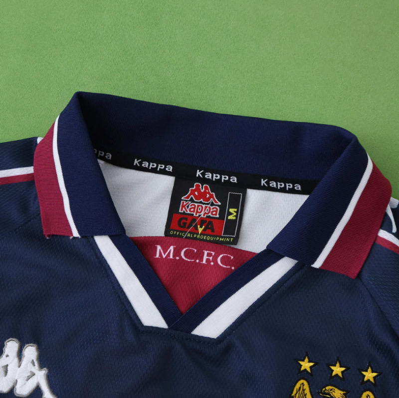 retro 97 98 manchester city away long sleeve jersey