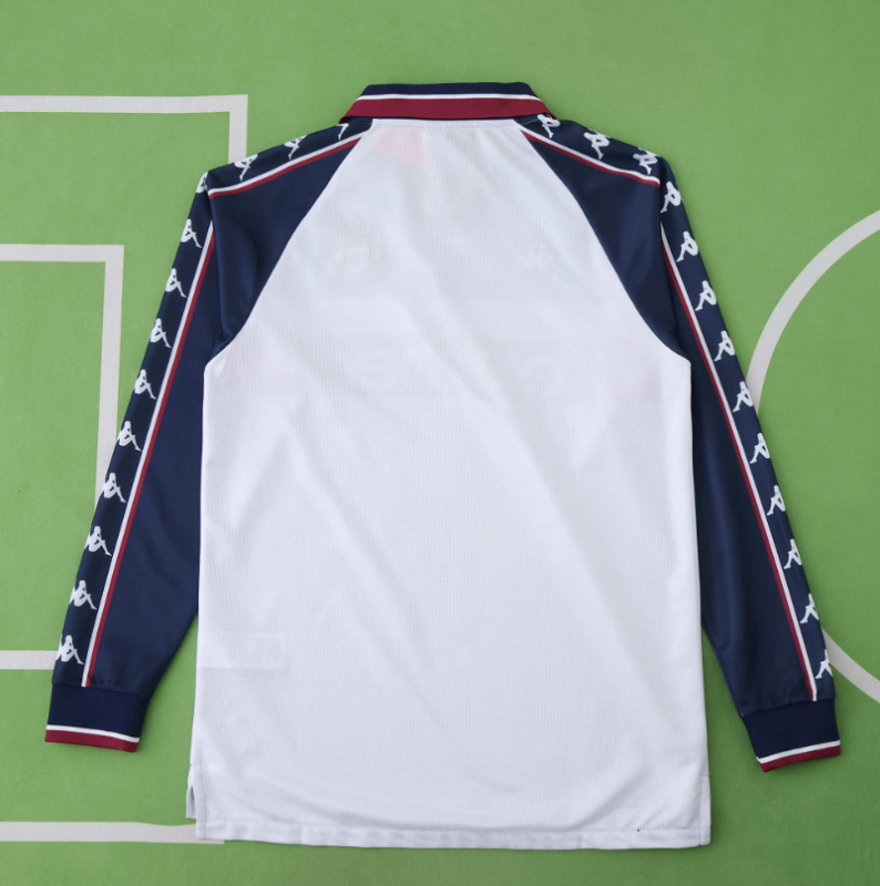 retro 97 98 manchester city away long sleeve jersey