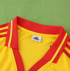 retro 2000 Romania home soccer jersey