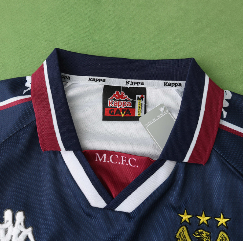 retro 97 98 manchester city away jersey