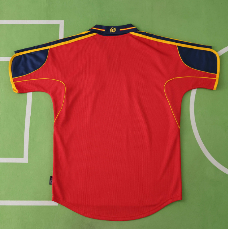 retro 2000 spain  home Jersey