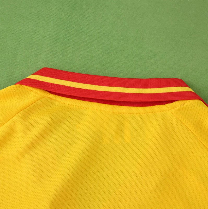 retro 2000 Romania home soccer jersey