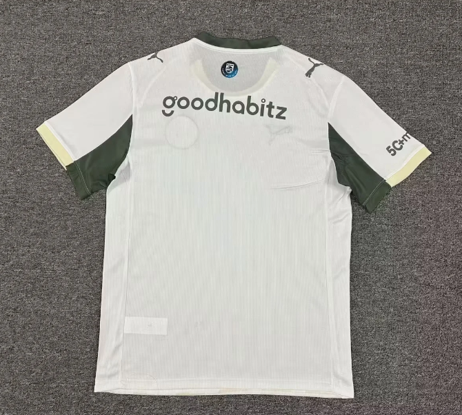 25 26 PSV Eindhoven third jersey whhite men fans version size s-xxl