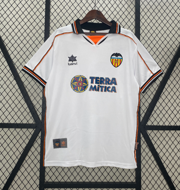retro 99 00 valencia home jersey