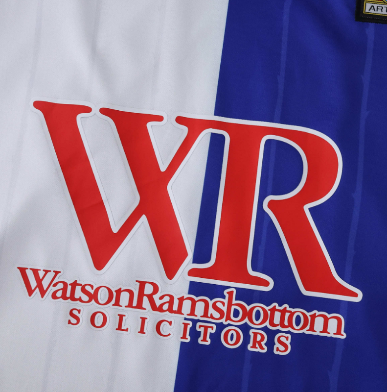 25 26 Blackburn Rovers home 150th jersey men size s-xxl