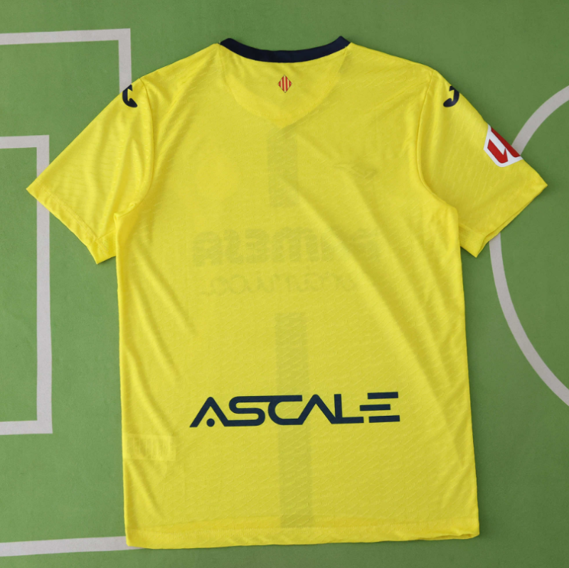 25 26 Villarreal CF home Player version jersey men size s-xxl