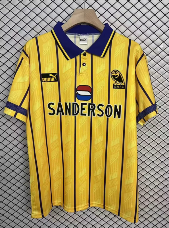 Retro 94 95 sheffield wednesday away jersey