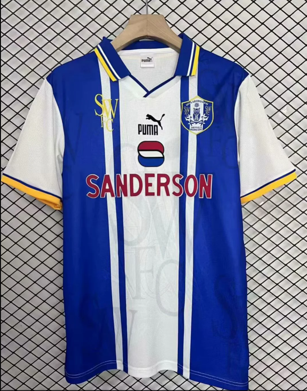 Retro 96 97 sheffield wednesday home jersey