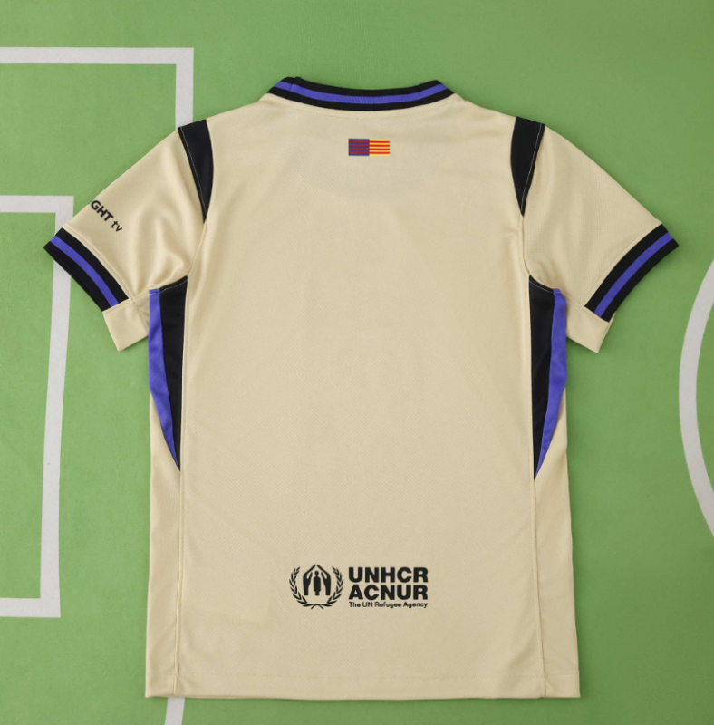 25 26 FC Barcelona away women jersey