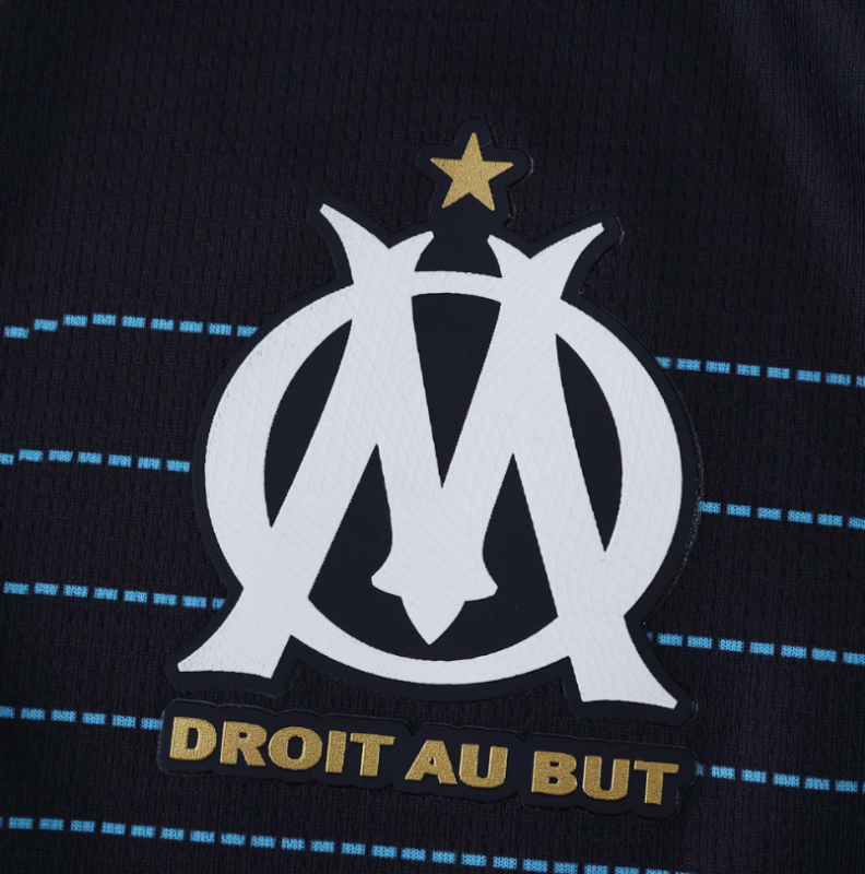 25 26 marseille away jersey fans version men size s-4xl