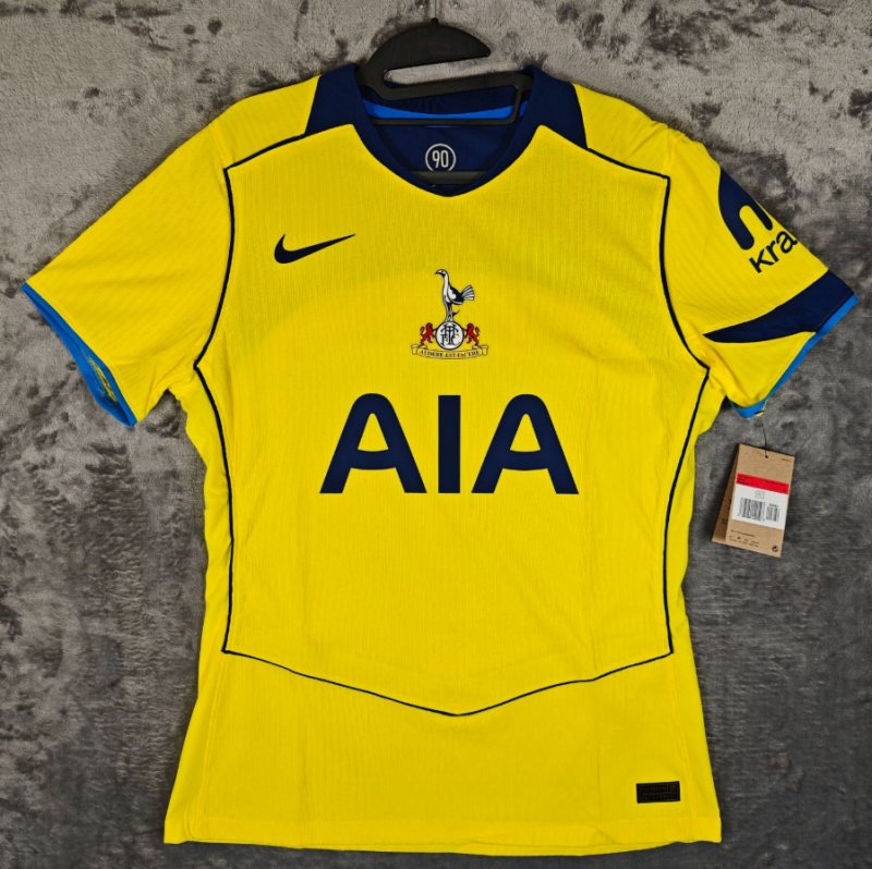 25 26 Tottenham third jersey fans version men size s-4xl