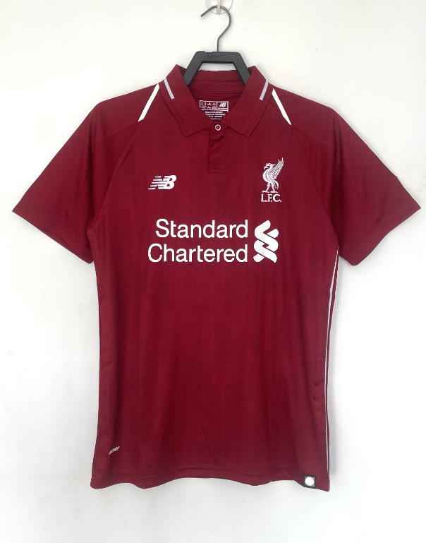 retro 18 19 liverpool home Jersey
