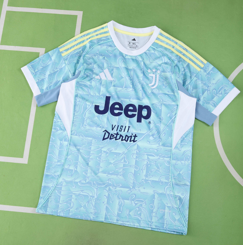 25 26 juventus away jersey fans version size s-4xl
