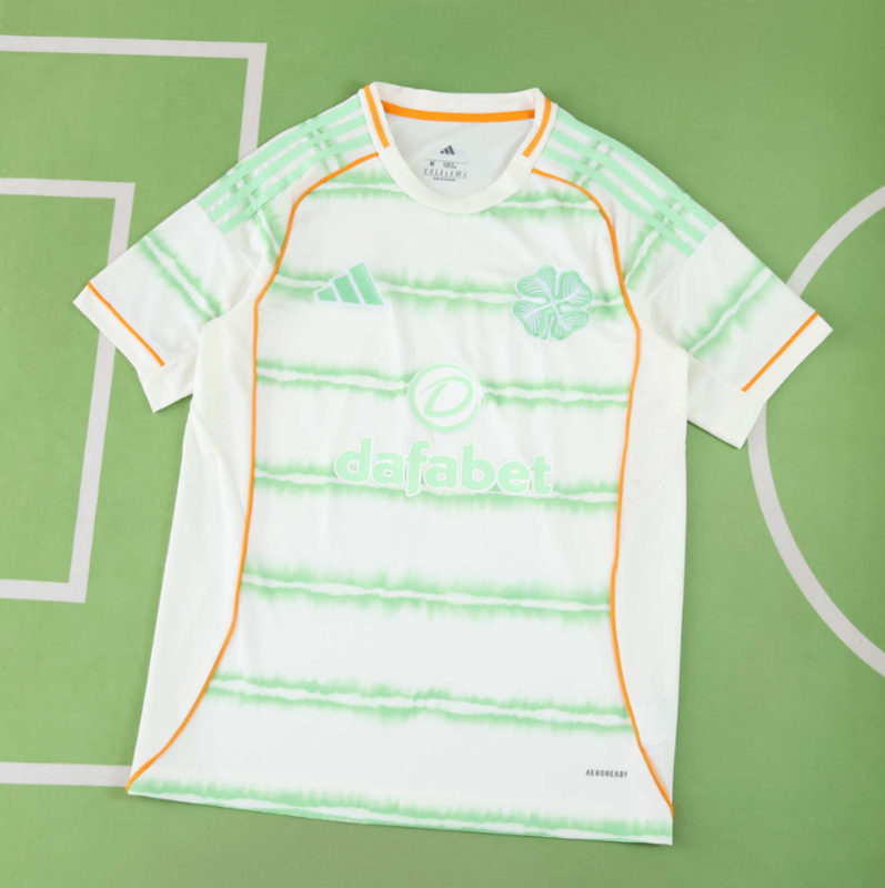 25 26 celtic third jersey fans version men size s-4xl