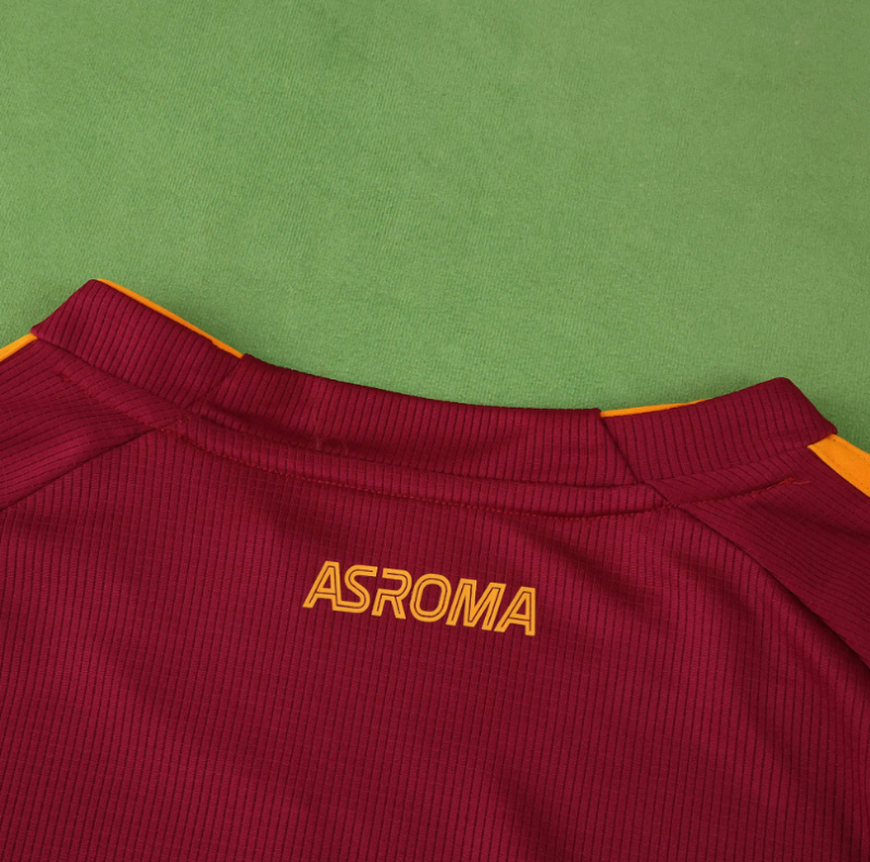 25 26 As Roma Home Jersey Fan version men size s-4xl